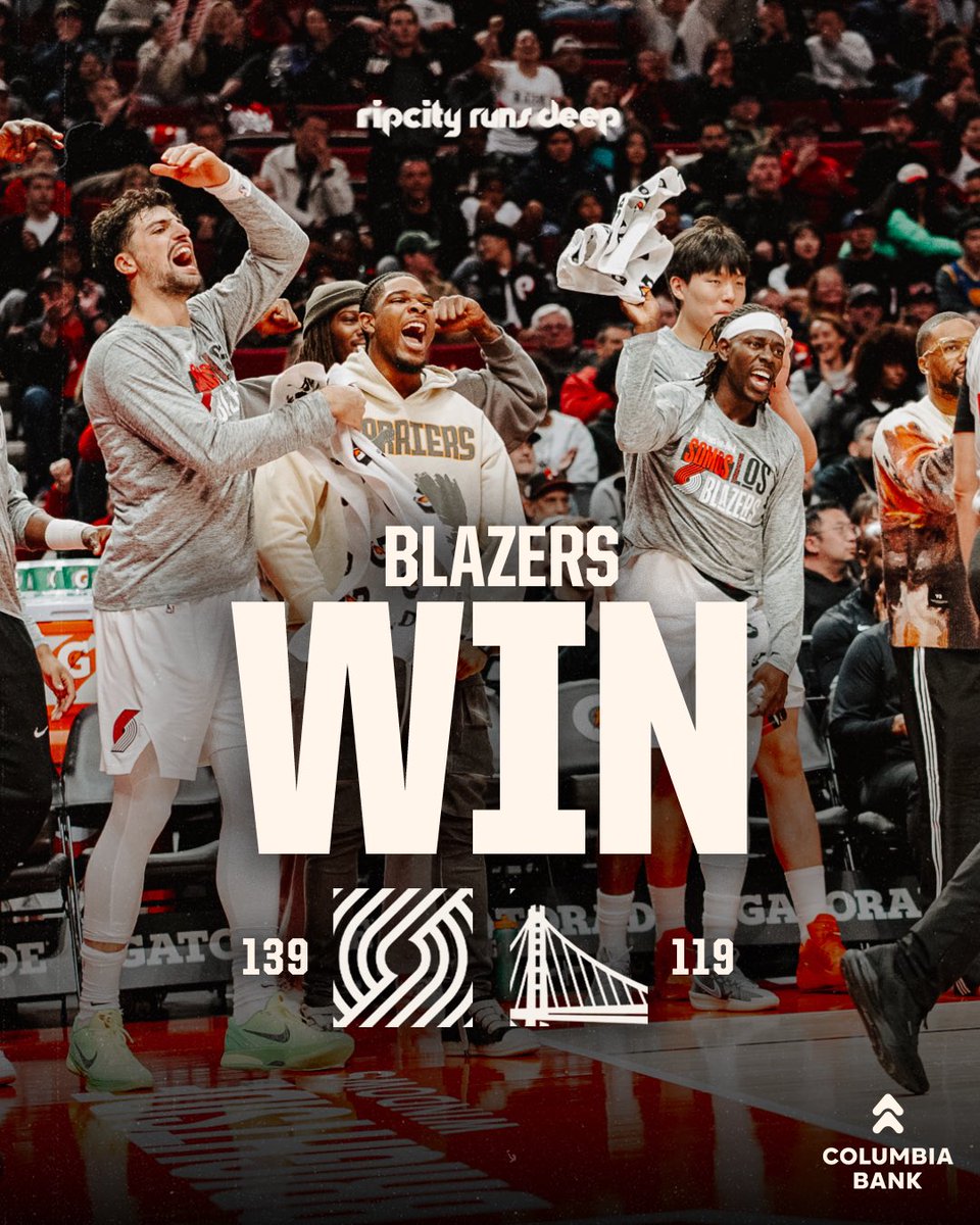 BLAZERS WIN!!
BLAZERS WIN!!