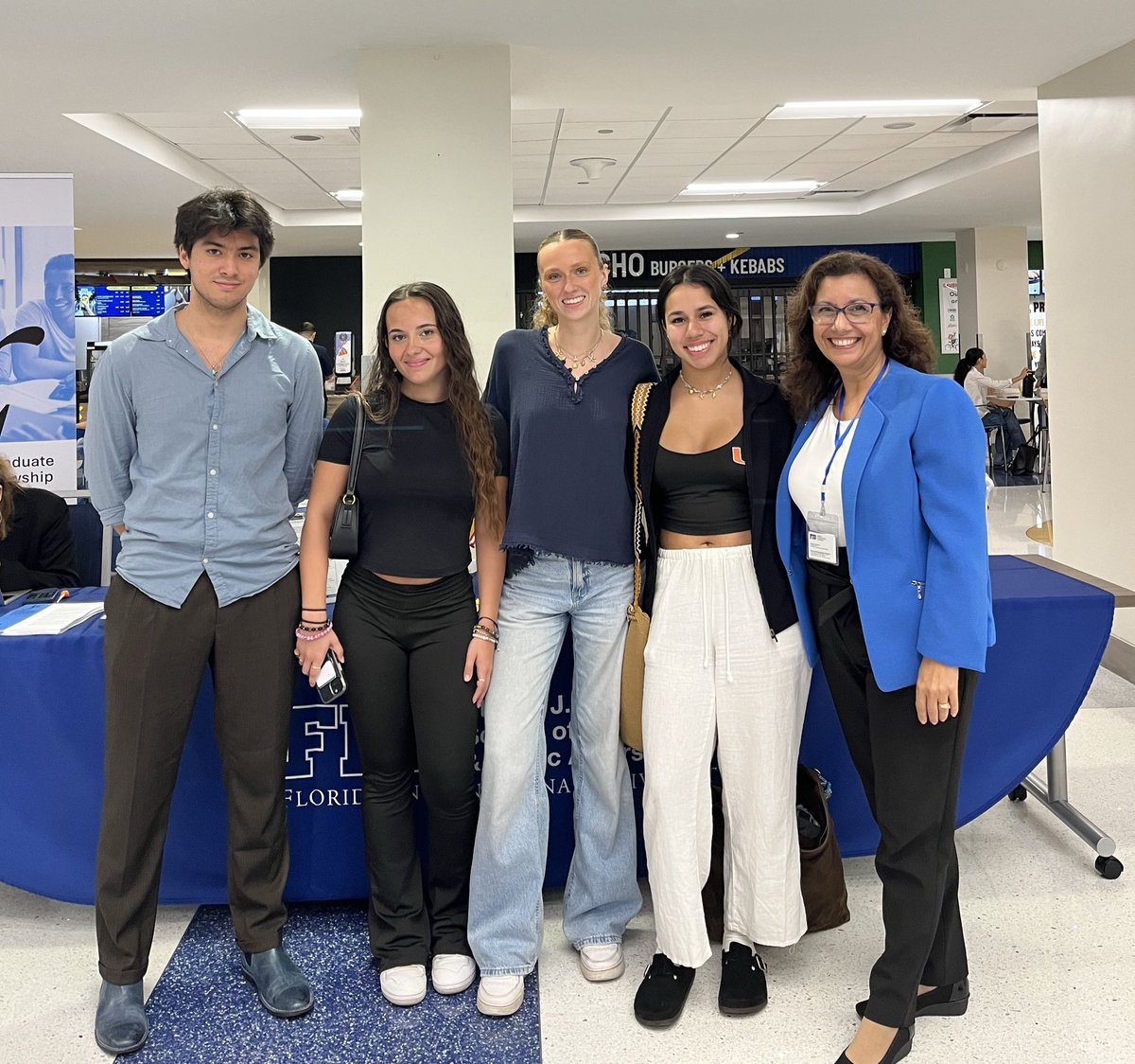 Thrilled to join the Global Student Summit today and spotlight our 🇪🇺European &amp; Eurasian Studies Program &amp; <a href="/MEUCEFIU/">EUCenterOfExcellence</a> <a href="/fiu_sipa/">FIU Green School</a> .  Pleased to share our table W/ <a href="/FranceinBoston/">Consulate of France in Boston</a> <a href="/villa_albertine/">Villa Albertine</a> ; <a href="/SpainEdOffice/">Spain Edu Office USA</a> .