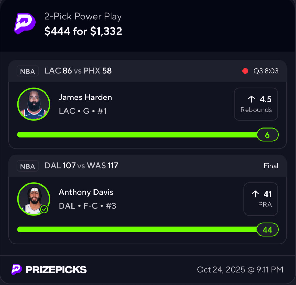 Cash it drop PayPal’s/cashapps 💰🦅

BLESSING 2 FOLLOWERS with $150 WHO
LIKES/RT's since  It Cashed
Must follow @baropicks

[$150] GIVEAWAY!!!

Join Premium ⬇️ 
🔗 (dubclub.win/Albarov24/)

#prizepickscsgo #PrizePicks #GamblingX #prizepickslocks #x
#PrizePicksNBA #NBA