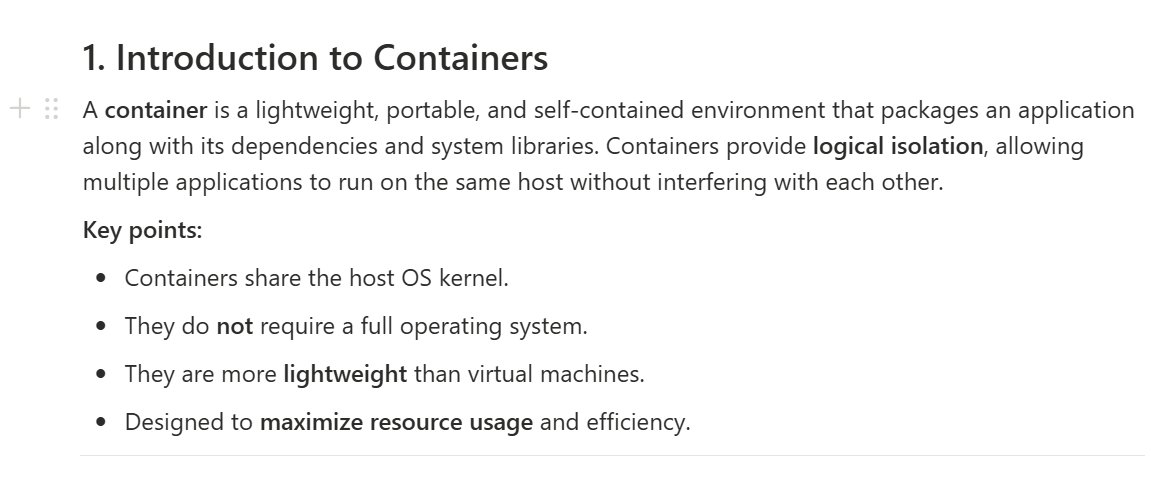 cr_codes's tweet image. ๐ DevOps Journey โ Part 10
Todayโs Goal: Learn Docker ๐ณ
Topics covered:
โ Introduction to Containers
โ Why Containers Exist
โ Key Differences Btw VM vs Container 
โ Where Containers Run
โ Drawbacks of Containers
#DevOps #Docker #100DaysOfDevOps