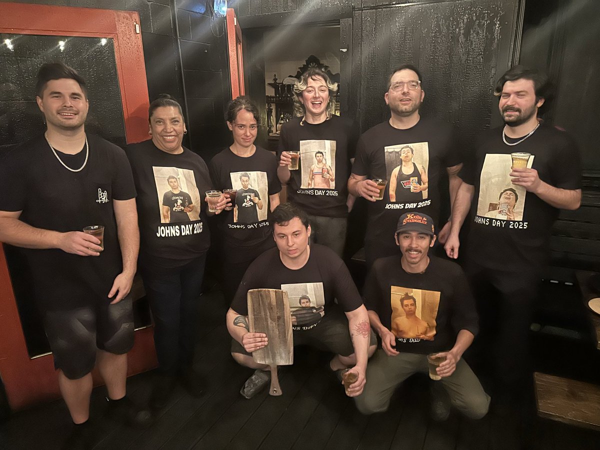 Excellent vibes from the crew all wearing me