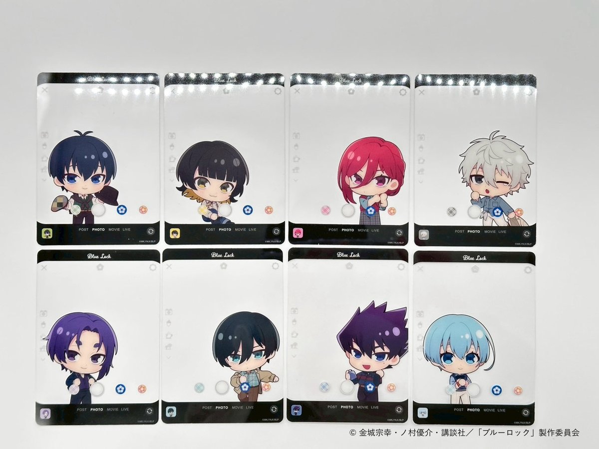 オリジナルグッズのご紹介！⚽🔥 ＼ ③SNS風クリアカード(全16種) ④