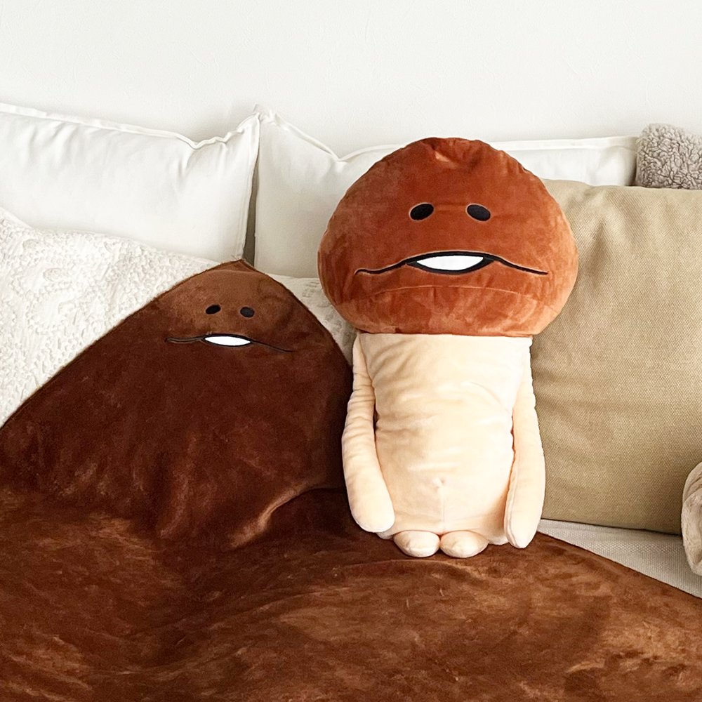 nameko_crowd's tweet image. ◥◣ 背中にブランケットを収納できる ◢◤
ブランケットinぬいぐるみクッション
（なめこ・枯れなめこ）ご予約受付中❗️

さっと取り出せ、くるっと畳んで、簡単収納〜♪

🗓️25年11/4（火）まで
#なめこ屋 ▶︎nameko-ya.com

#なめこ #枯れなめこ  #ブランケット #クッション #ぬいぐるみ