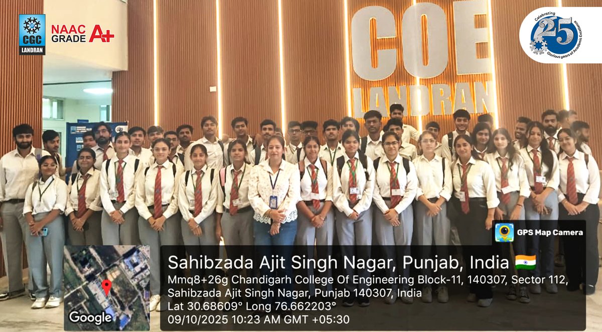 CGCPunjab's tweet image. CSE Dept., CGC College of Engineering, Landran, organized an industrial visit to C S Soft Solutions Pvt. Ltd., Mohali, where students explored real-world IT workflows, career insights &amp;amp; in-demand skills bridging academics with industry excellence! 

#CGCLandran #CSEDept