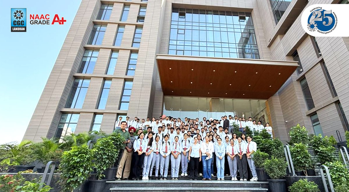 CGCPunjab's tweet image. CSE Dept., CGC College of Engineering, Landran, organized an industrial visit to C S Soft Solutions Pvt. Ltd., Mohali, where students explored real-world IT workflows, career insights &amp;amp; in-demand skills bridging academics with industry excellence! 

#CGCLandran #CSEDept