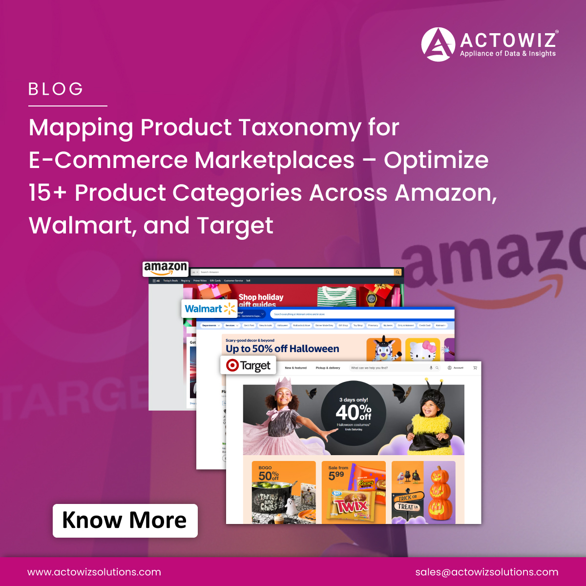 actowizsolution's tweet image. Discover how Mapping Product Taxonomy helps optimize 15+ product categories across Amazon, Walmart &amp;amp; Target, ensuring better marketplace insights.

actowizsolutions.com/amazon-walmart…

#ProductTaxonomy #EcommerceData #MarketplaceInsights #AmazonData #WalmartData #TargetRetail