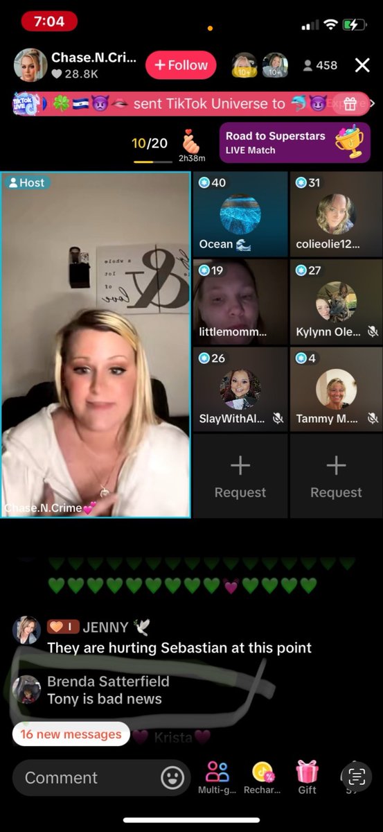 One of my friends, who tragically is no longer with us here, sent me a slew of videos, screen shots and the motherload of receipts before she went to heaven. 

Circa 2024 

I’ll name this screen shot “Where are they now” 

Thanks girl for this gem 🕊️

👀Brenda? Is that you?