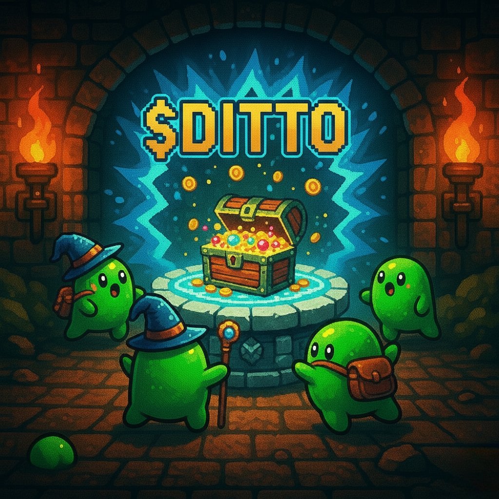 ukhan4603's tweet photo. Forget the old "play-to-earn" model. @dittocoin is leading the #PlayToBuild revolution. Your time, your skill, your contributions-they all create real, tangible value in the $DITTO economy. Collect rare assets, master your craft, and own your piece of the game. #DittoCoin
#GameFi #Web3Gaming