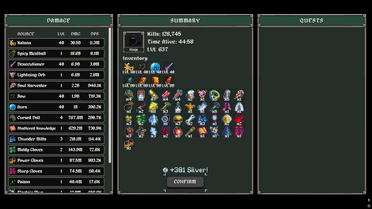 Rectorol's tweet image. Megabonk is too addicting