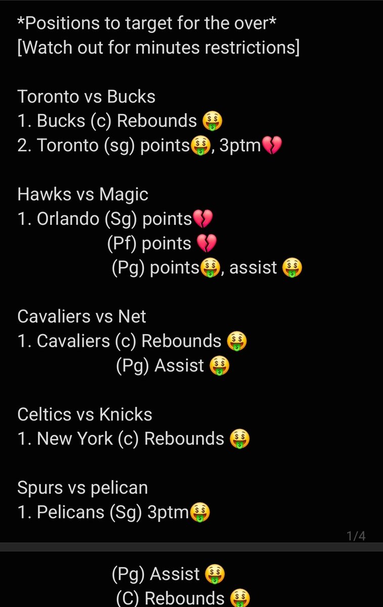merrillboy601's tweet image. *List Update* 
The way the list works for nba.. when I drop the list, you have to find the mismatch within the lineup order for the list to hit... Everybody that hit on this list had a mismatch vs. their opponent #dabble #underdogfantasy #PrizePicks #pick6 #draftkings #drafters