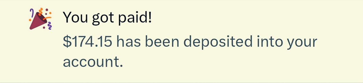 _nimmiikaur's tweet image. Payout received 🎉