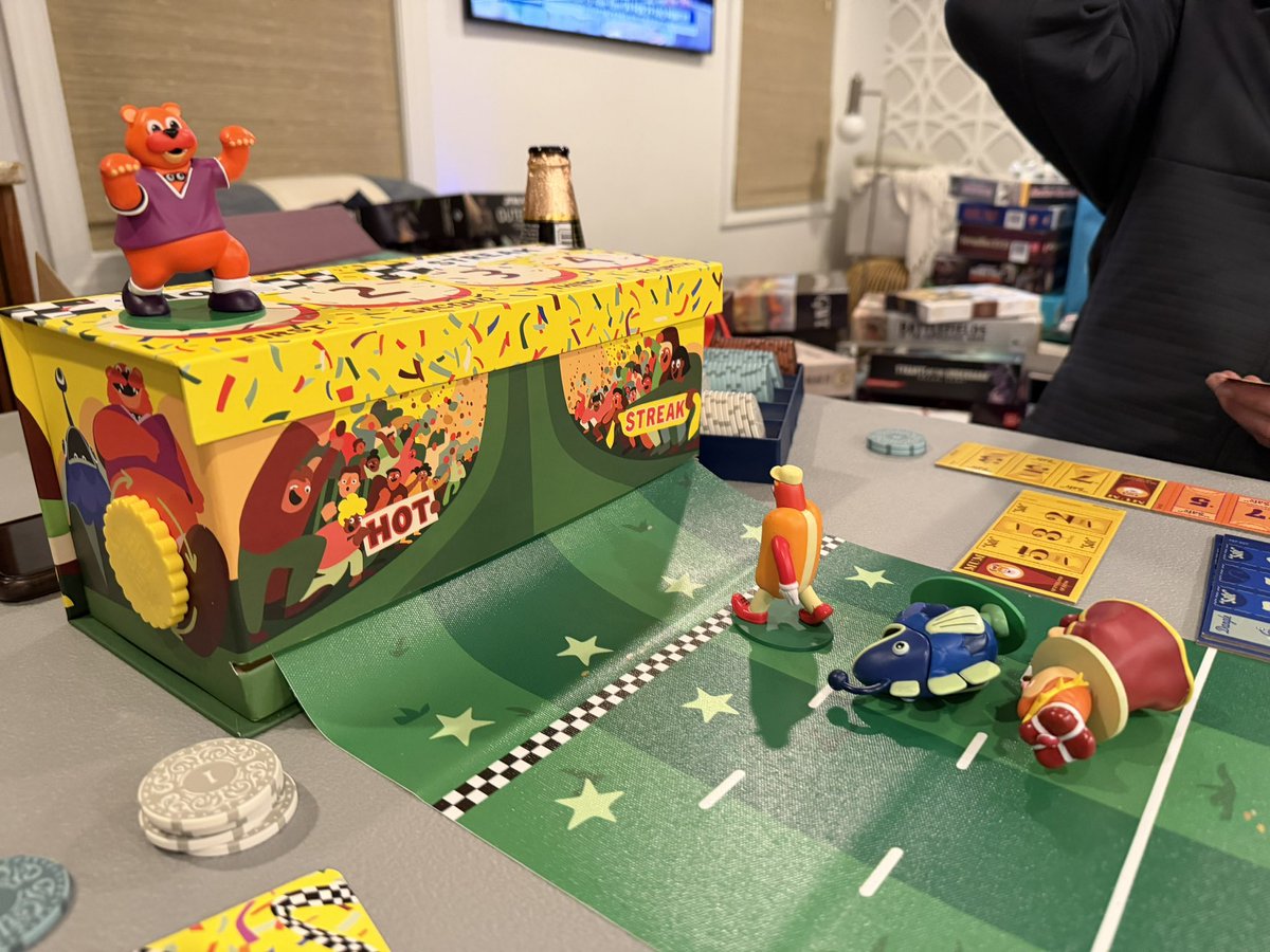 Life is cheap if you’re standing between Hurley the Hotdog and the finish line in CMYK’s Hot Streak