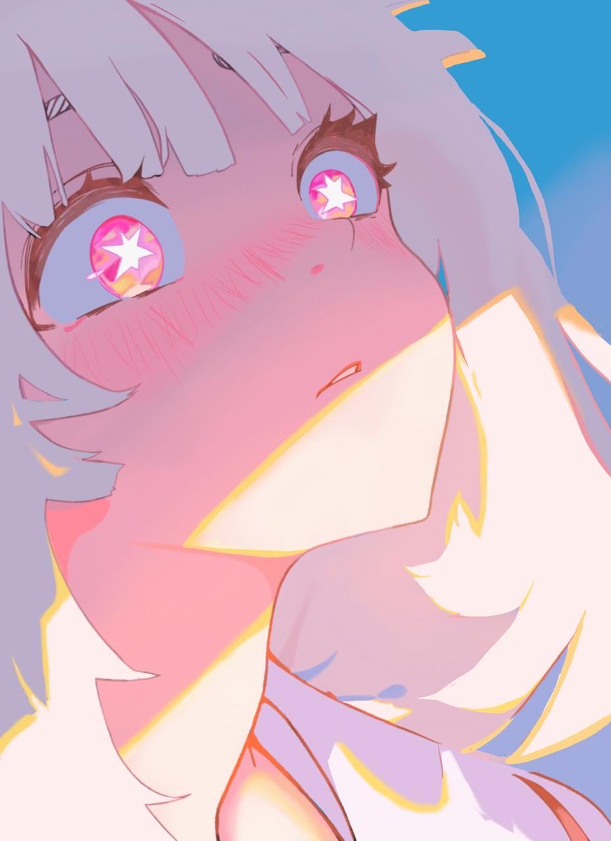 Rulini's tweet photo. La práctica del día hoy 

#procreate #remake #practica #art #anime #manga #digital #colorful #arte #practice #dibujo #eyes #cute https://t.co/EpF5FhyVR2