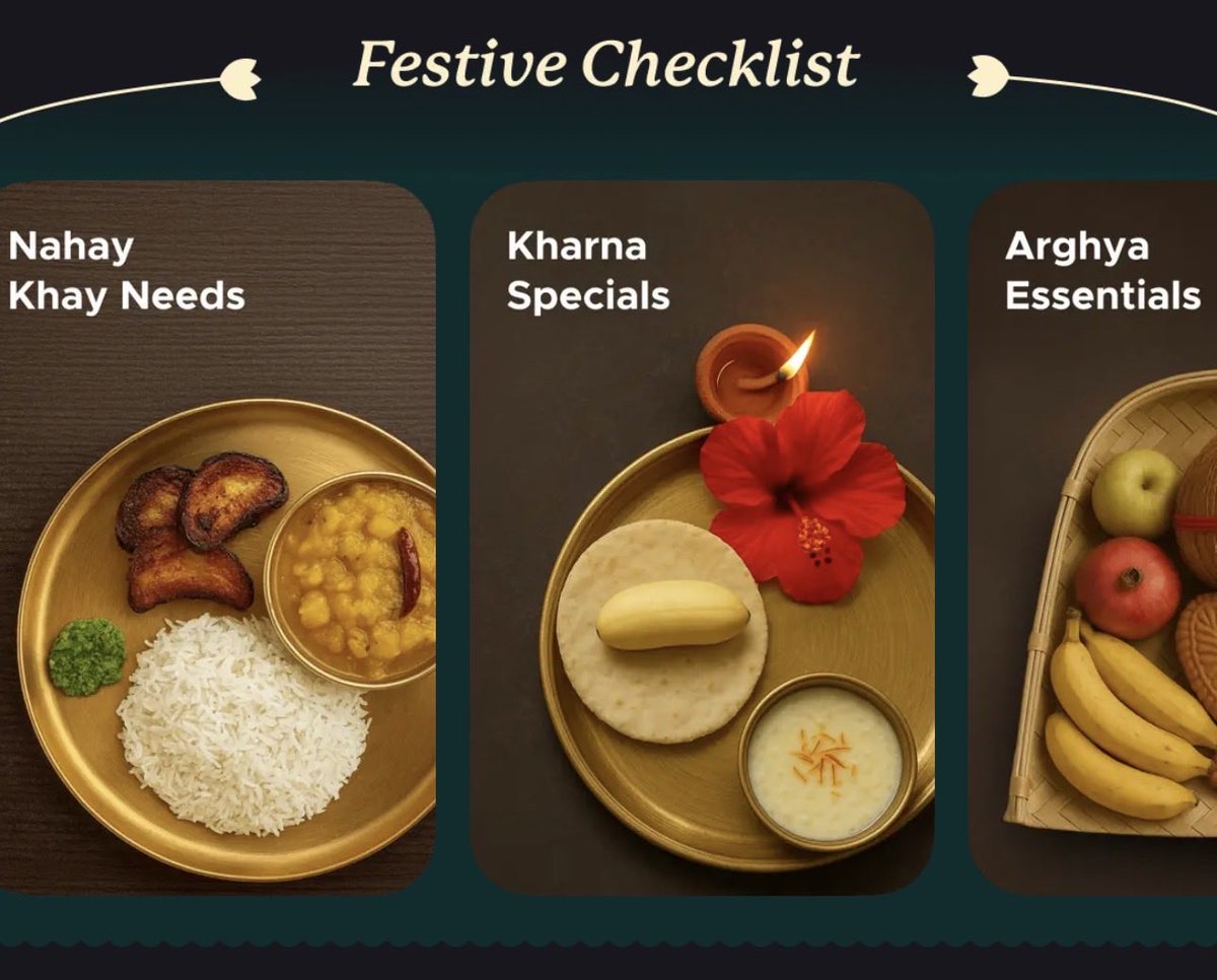 Good job <a href="/letsblinkit/">Blinkit</a> &amp; <a href="/albinder/">Albinder Dhindsa</a>
Pleasantly surprised to see #chhath specific keywords that too far away from chhath central geographies