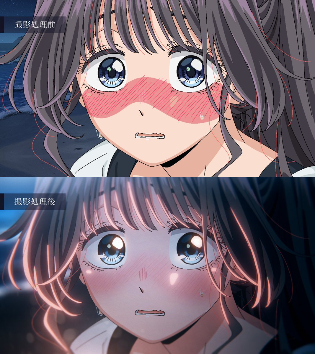 MRadityaArts's tweet image. 撮影処理前/撮影処理後