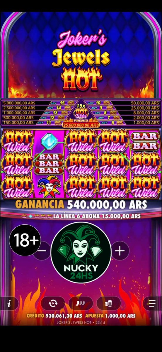 Octta_'s tweet image. Las máquinas están ON FIRE 🔥 y los premios llueven 💸
👉 wa.link/05yfh1

#CasinoOnline
#Apuestas
#RuletaOnline
#Slots
#CasinoArgentina