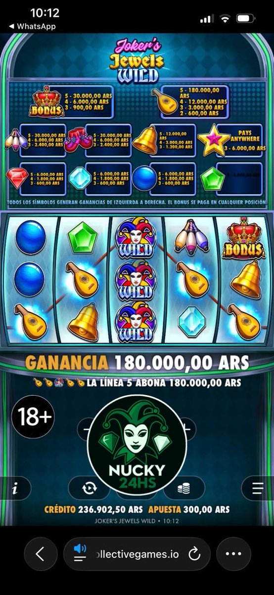 Octta_'s tweet image. Las máquinas están ON FIRE 🔥 y los premios llueven 💸
👉 wa.link/05yfh1

#CasinoOnline
#Apuestas
#RuletaOnline
#Slots
#CasinoArgentina