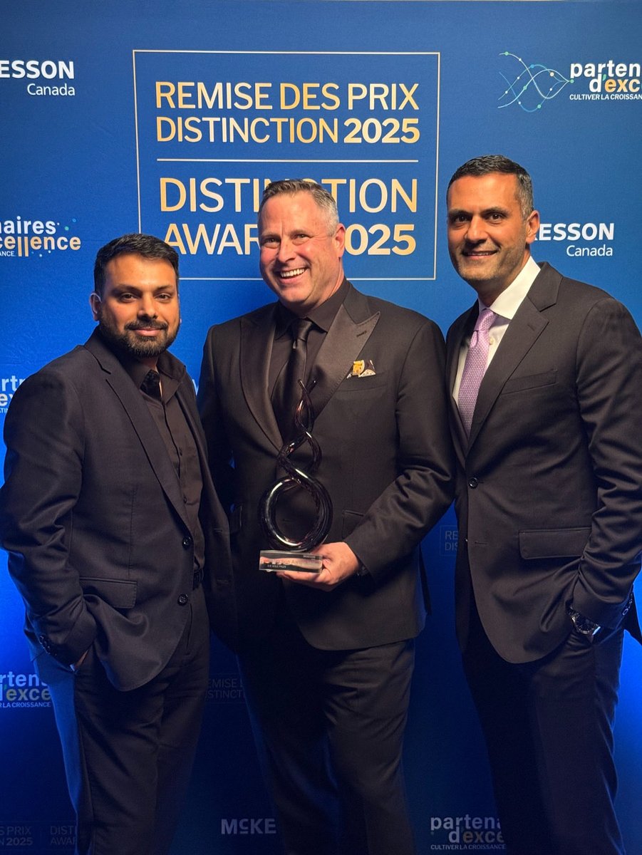 We’re proud to share that Dr. Reddy’s Canada has been honoured with the D.W. Bole Distinction Award by McKesson Canada, a recognition reserved for the top-performing pharmaceutical partner across the country.

#DrReddys #McKessonCanada #PharmaLeadership #HealthcareInnovation