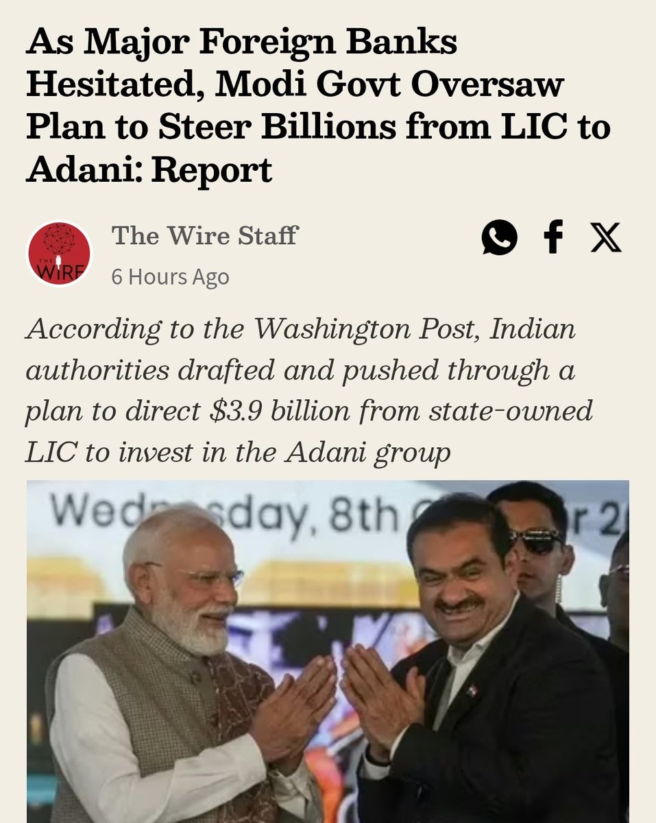 geetv79's tweet image. #Modani means CORRUPTION &amp;amp; LOOT of taxpayers&apos; hard-earned money in broad daylight.

#GautamDasModi is presiding over India&apos;s most corrupt &amp;amp; criminal regime, and the unprecedented loot of  Indian citizens.