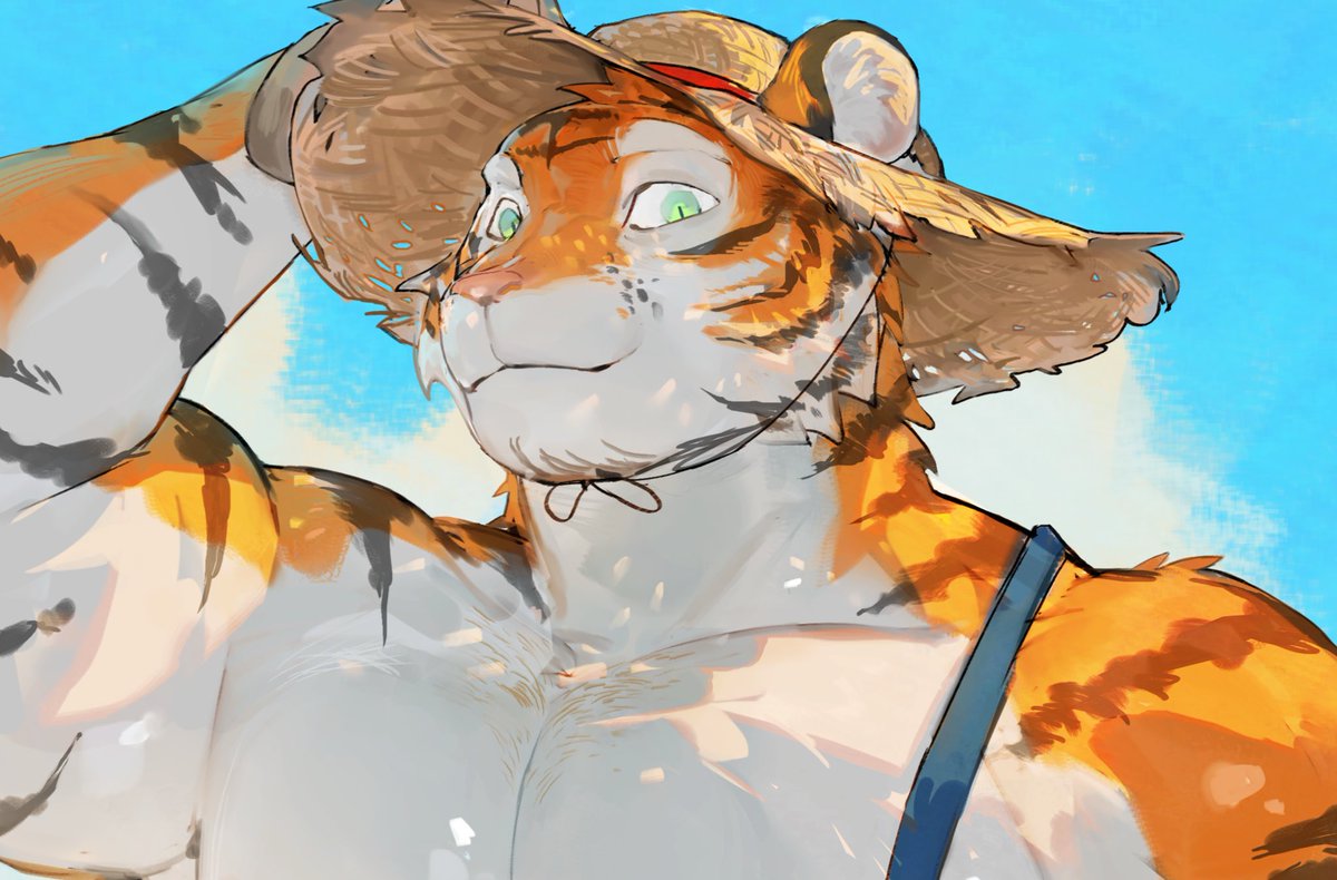 I'm thrilled to be able to illustrate for this anthology at Furst Class this year! It was fun working on this drawing by using different techniques that I don't usually use in normal drawings. 
Please check out other artists' amazing work from the tweet!