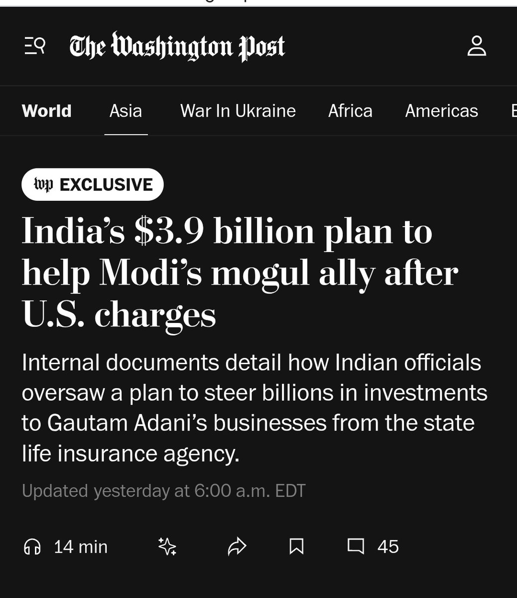 geetv79's tweet image. #Modani means CORRUPTION &amp;amp; LOOT of taxpayers&apos; hard-earned money in broad daylight.

#GautamDasModi is presiding over India&apos;s most corrupt &amp;amp; criminal regime, and the unprecedented loot of  Indian citizens.