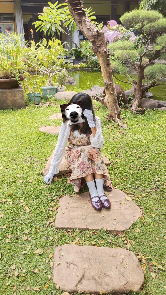 StreetLaterrier's tweet photo. @talesinrouge aku ada dress vintage kayak gini kak baru aku pake sekali buat yearbook https://t.co/SUjqU1T46l