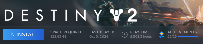 BasiIeos's tweet photo. @Breezesux haven't actively played since beyond light release https://t.co/ryC9wuINyt
