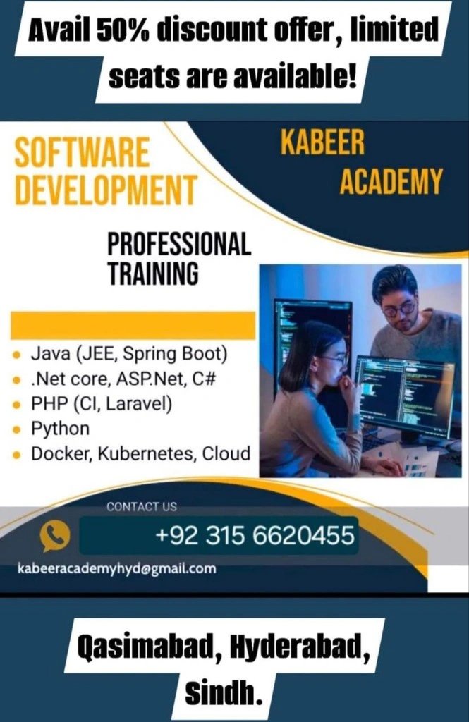 hjoyo1's tweet photo. It's not merely the course as being taught in most institutes, it's comprehensive professional software development training. 

You'll be able to develop applications yourself, under the supervision of IT industry's experienced trainers. https://t.co/B97kcjr8JS