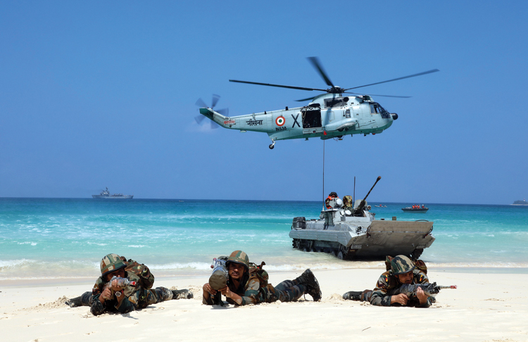 India launches tri-services ‘Exercise Trishul’ along Pakistan border in Gujarat, Rajasthan