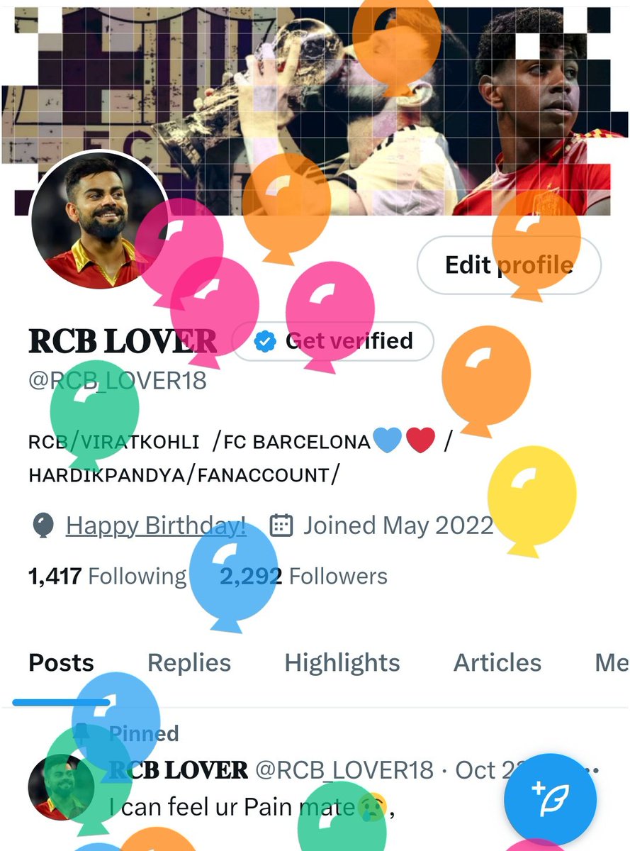 Happy Birthday <a href="/RCB_LOVER18/">RCB LOVER</a>