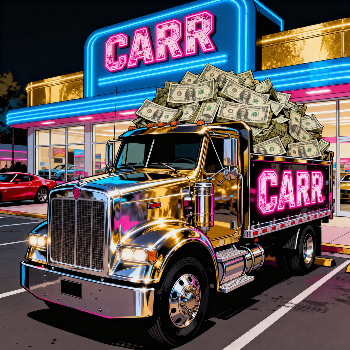 Defaultplayer13's tweet photo. $CARR AMA was very informative yesterday 💎

Arround 1000 Car Dealer allready onboarded 

$700 - $1500 monthly from each of them 

🔥Revenue for token holder could be 🔥

1️⃣Average of 700$ to $1500 for 1,000 dealyers is $1,100,000 each month

2️⃣5% allocated is $55,000

3️⃣1% holding in $CARR is $550 revenue monthly 

4️⃣and when it's 5000 dealers it's $2,750 revenue monthly for 1%

💎Looks like we have a #RWA bluechip here💎 

Chart on #MEXC allready over 2x since bottom 

NFA DYOR 
@carnomaly
#BTC #AI #CRYPTO $RIO $OM $ONDO $PROPS #BULLRUN
