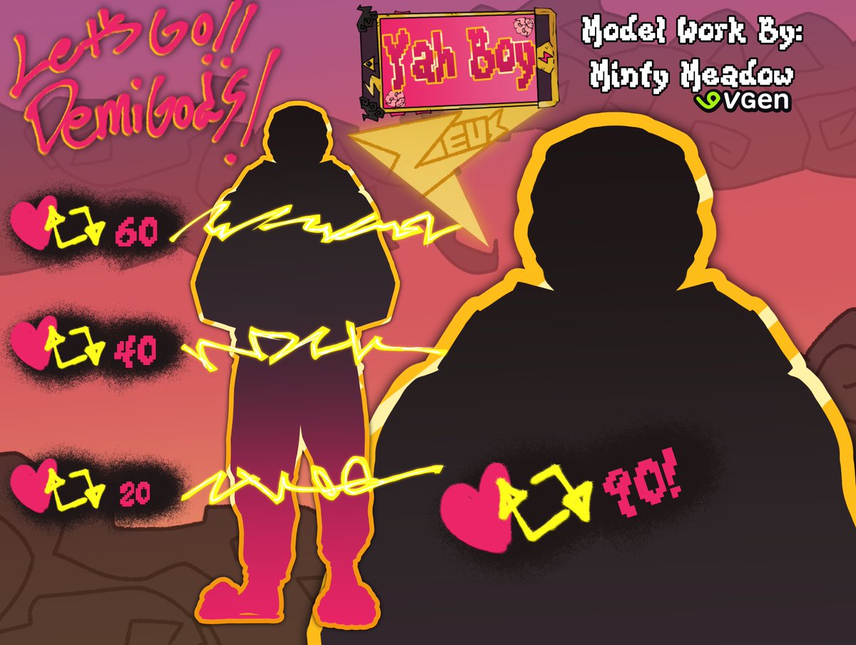 ⋆.˚ ⚡︎ .⭒˚VTUBER MODEL REVEAL˚⭒. ⚡︎ ˚.⋆
Its time for change Demigods! Reincarnating has taught me that change is important so lets shake things up with my first Live2D Model!  ♡ + ↻ To Unleash Me!
             #Vtuber🌩️ #ModelReveal⚡️ #ENVtuber