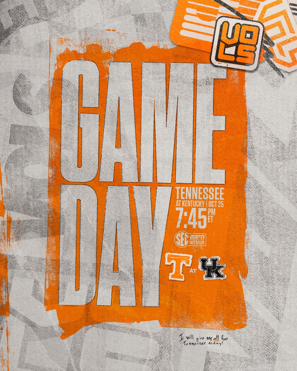 It's game day. 🍊