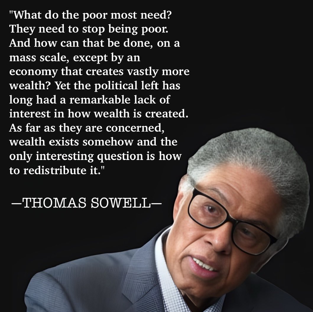 Poverty has only been materially reduced at scale by sustained and robust economic growth. And it has only been made considerably worse at scale by wealth redistribution via communism/socialism.

This is why we should celebrate great entrepreneurs that build businesses that make