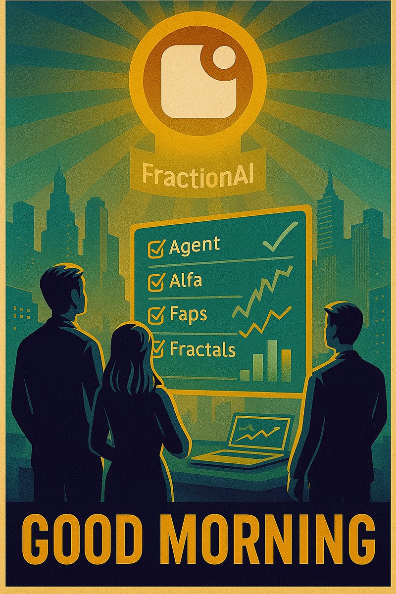 Celine694347's tweet photo. FAPs measure more than output.
They recognize real contribution and consistent growth.
Fractals reflect your influence in the ecosystem.
And @FOXX_NFT injects creativity and soul into this intelligent collaboration.

This isn’t the future of work.
It’s the awakening of intelligent creation. @FractionAI_xyz