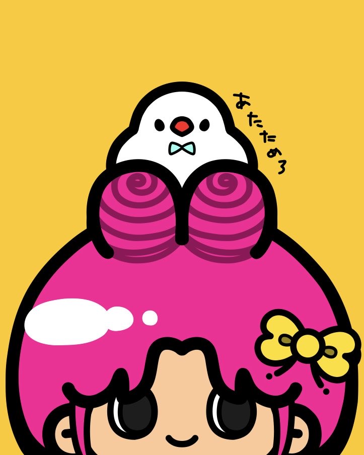 358mtb's tweet image. 文鳥さん描きました
なかなかいいビジュに出来た