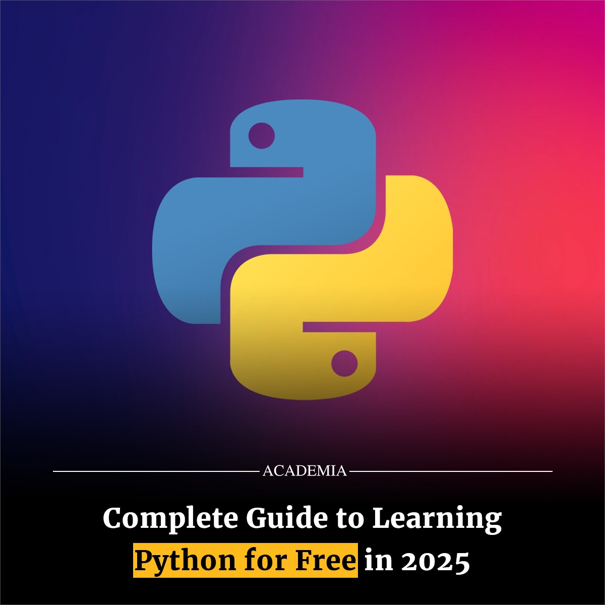 academiamag's tweet image. Want to learn Python without spending a dime? Discover the top 10 best ways to 𝐋𝐞𝐚𝐫𝐧 𝐏𝐲𝐭𝐡𝐨𝐧 𝐟𝐨𝐫 𝐅𝐫𝐞𝐞 — from courses to projects and communities. Start coding today.
#LearnPython #PythonForBeginners #FreeLearning #CodingJourney