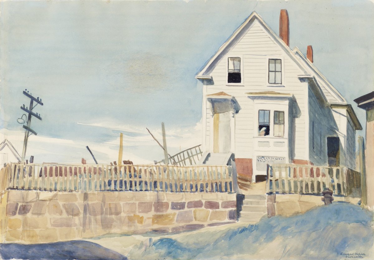 Tony's House - 1926 #artbots #hopper