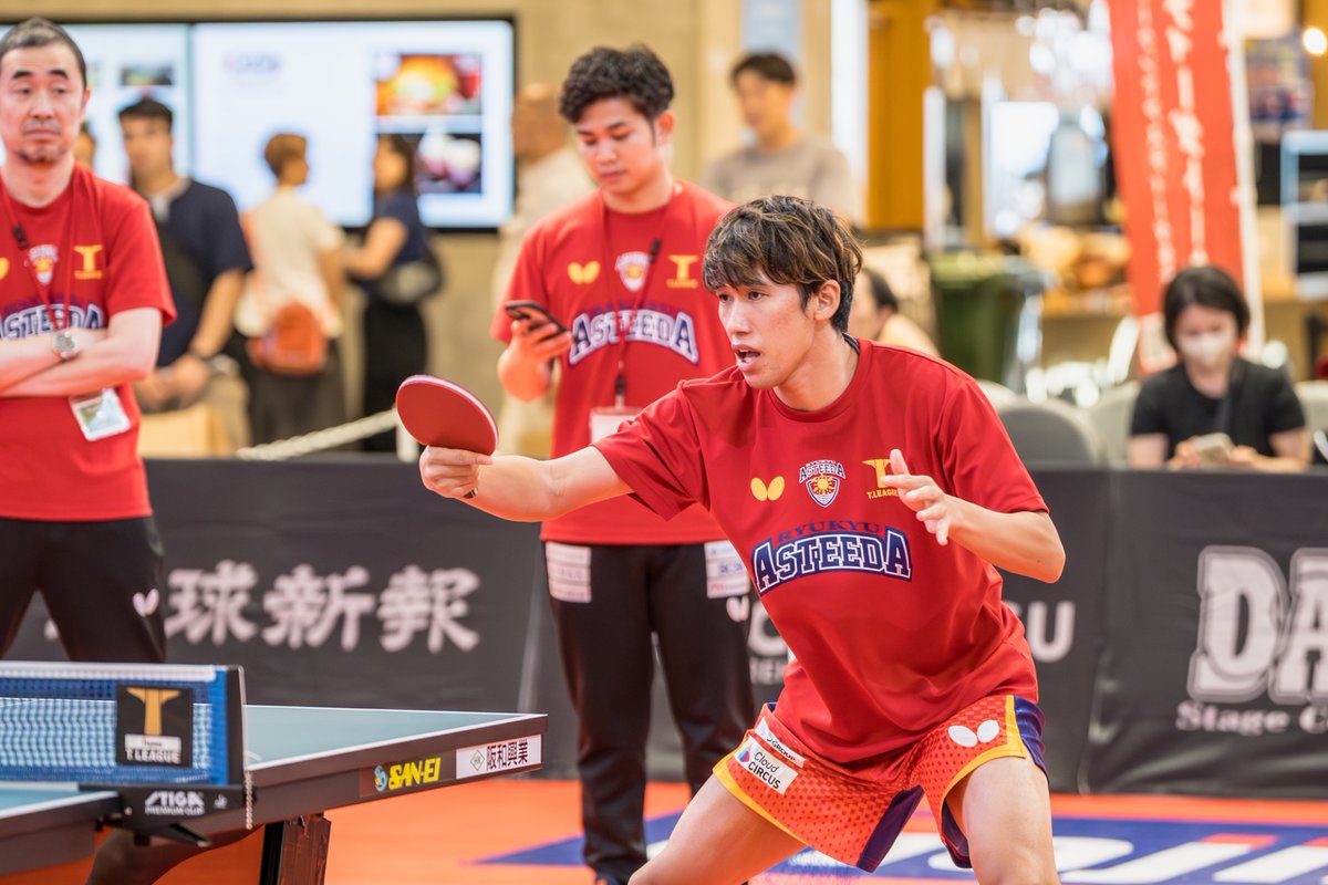 ryukyuasteeda's tweet image. 【📸 ASTEEDA PHOTO🔥】
🏓 10/18 Home Game 公式練習 ハイライト集 
📣 公開練習の様子を“ベストショット”でお届け‼️👀✨📸
#琉球アスティーダ #卓球 #Tリーグ #Highlights #王座奪還