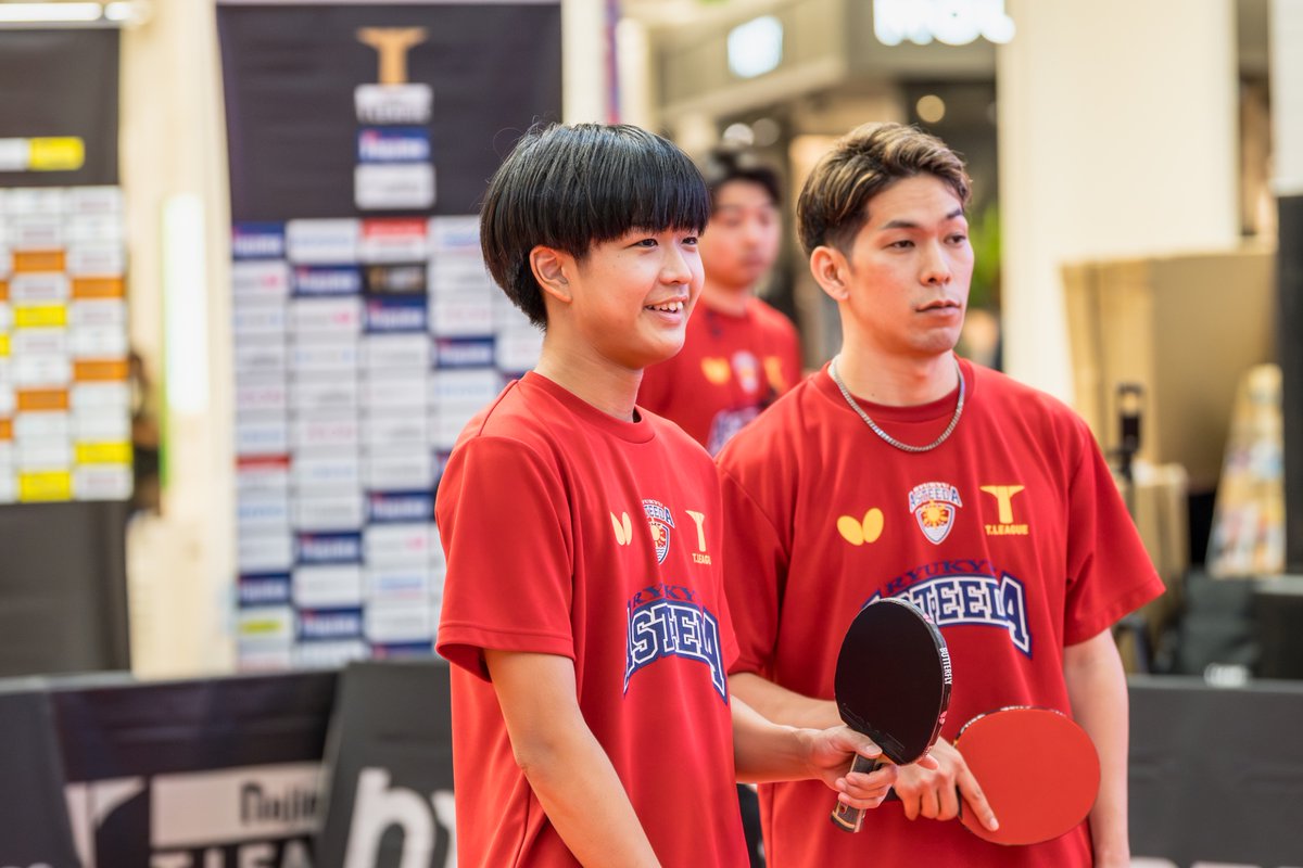 ryukyuasteeda's tweet image. 【📸 ASTEEDA PHOTO🔥】
🏓 10/18 Home Game 公式練習 ハイライト集 
📣 公開練習の様子を“ベストショット”でお届け‼️👀✨📸
#琉球アスティーダ #卓球 #Tリーグ #Highlights #王座奪還