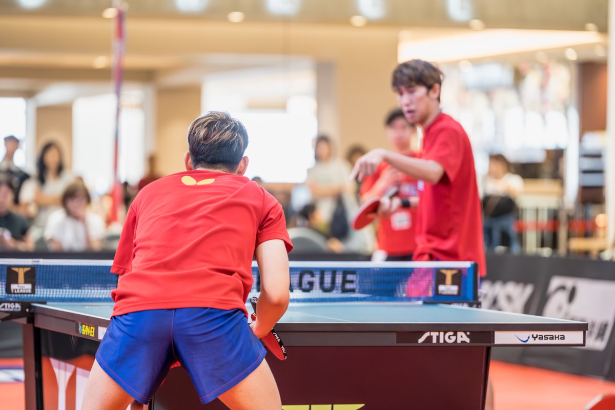 ryukyuasteeda's tweet image. 【📸 ASTEEDA PHOTO🔥】
🏓 10/18 Home Game 公式練習 ハイライト集 
📣 公開練習の様子を“ベストショット”でお届け‼️👀✨📸
#琉球アスティーダ #卓球 #Tリーグ #Highlights #王座奪還