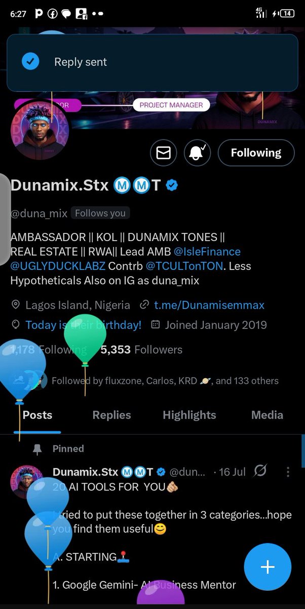 Happy Birthday to a 𝐥𝐞𝐠𝐞𝐧𝐝, an 𝐨𝐧-𝐜𝐡𝐚𝐢𝐧 𝐛𝐫𝐨𝐭𝐡𝐞𝐫 <a href="/duna_mix/">Dunamix.Stx Ⓜ️Ⓜ️T</a>, and one of the solid 𝐩𝐢𝐥𝐥𝐚𝐫𝐬 𝐨𝐟 <a href="/SSWEB5/">The 🆂upport 🆂ystem ☬</a> 🎂🔥

Your presence in the space isn’t just felt... it’s respected.

You’ve inspired, built, and carried the energy that keeps the community moving