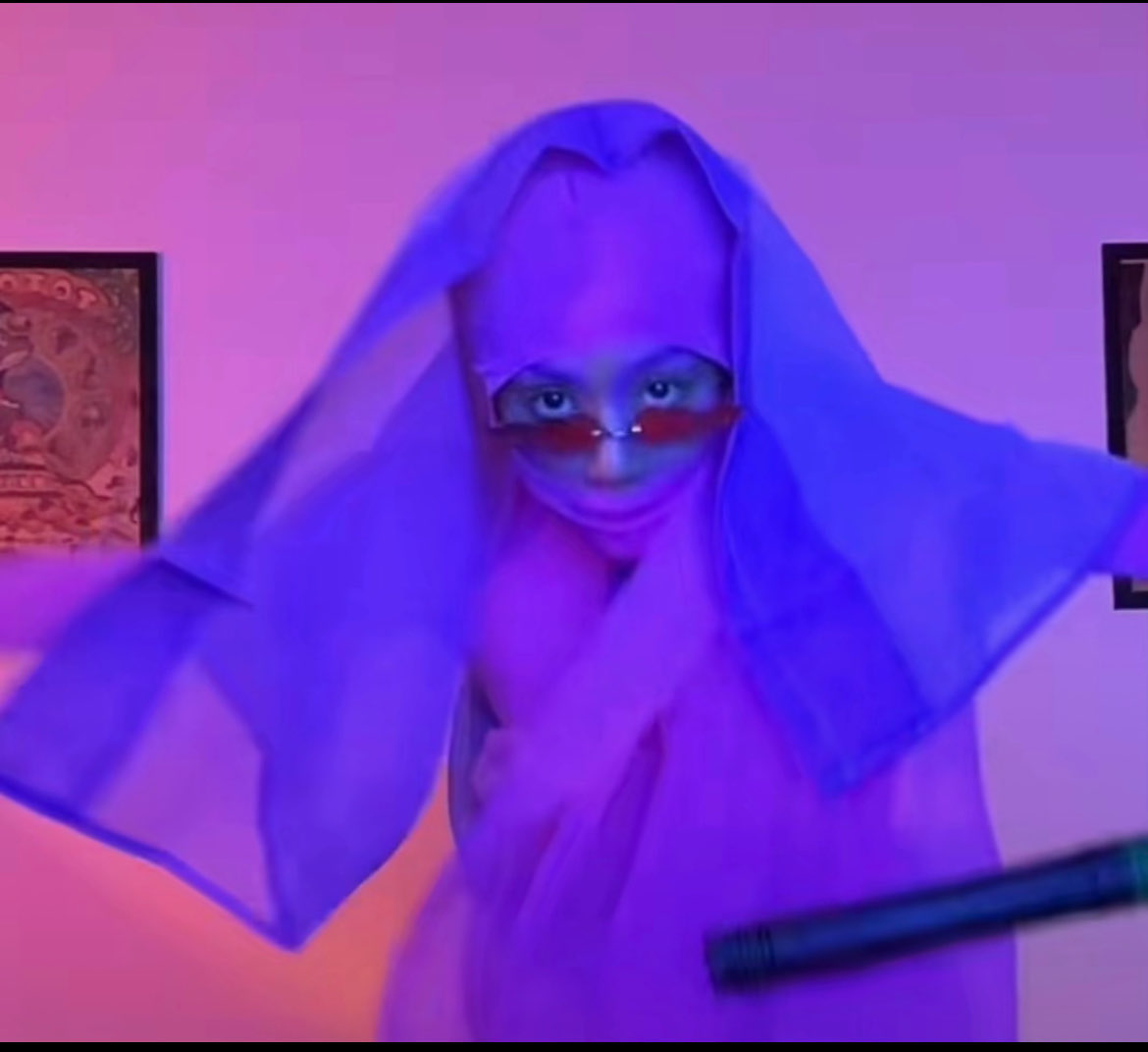 encytheleaves's tweet image. Rei Ami STUNS as gwi-ma from kpop demon hunters 💜