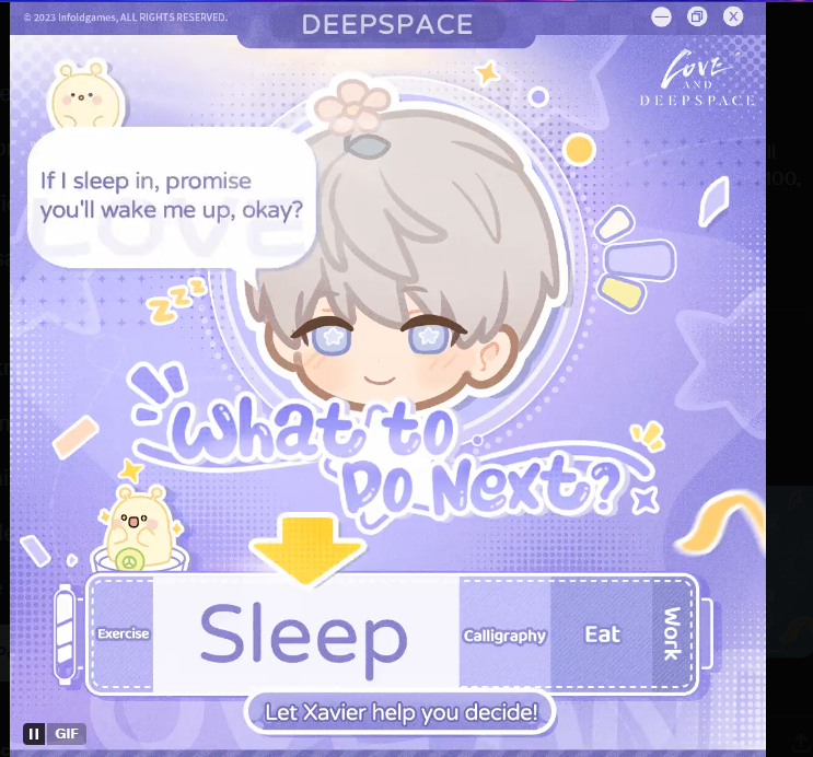 lan_cl_'s tweet photo. @Love_Deepspace Welp, the decision has been made https://t.co/d6M3rMx5WW