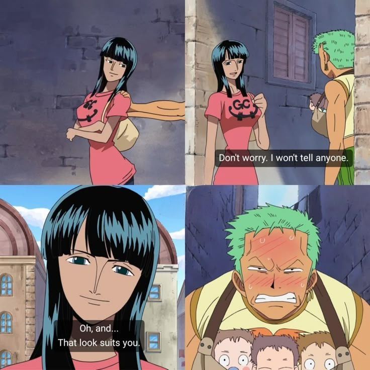 strawhats's tweet photo. Robin and Zoro 😂 https://t.co/Az0ZOq8tKA