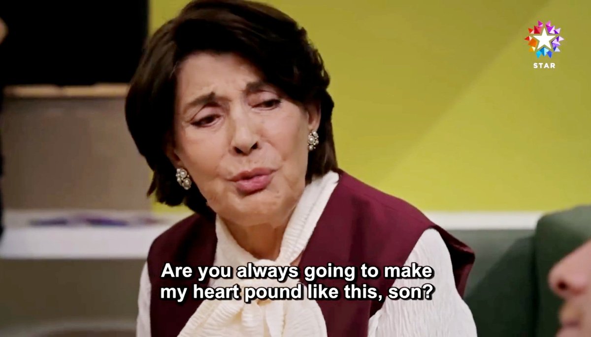 CarpintiAtrium's tweet photo. "Are you always going to make
my heart pound like this son?"
"Mom, it's great. l'm adding excitement to your life." 

#Çarpıntı #KeremBürsin #ŞerifSezer #CerenTaşci #OgunKaptanoğlu #AsyaKasap https://t.co/OFGWsX5bJR