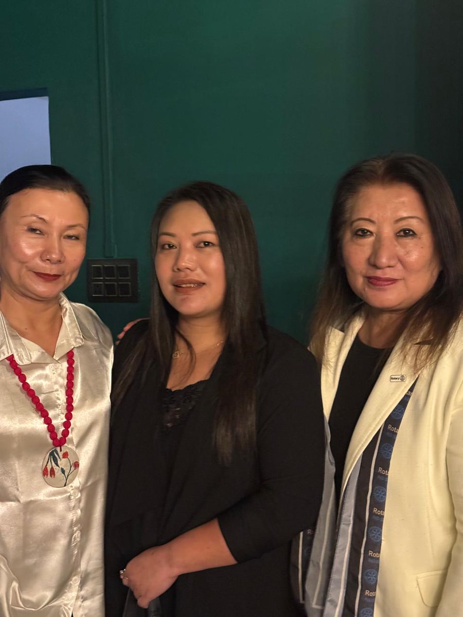 It was a profound honour to meet Ma’am Rosemary Dzuvichü and Ma’am Kevino Savino at the Rotary Club Kohima’s Nation Building Award Ceremony. 🌸
Being in the presence of such distinguished and inspiring women leaders was truly uplifting. Their grace, wisdom, and steadfast