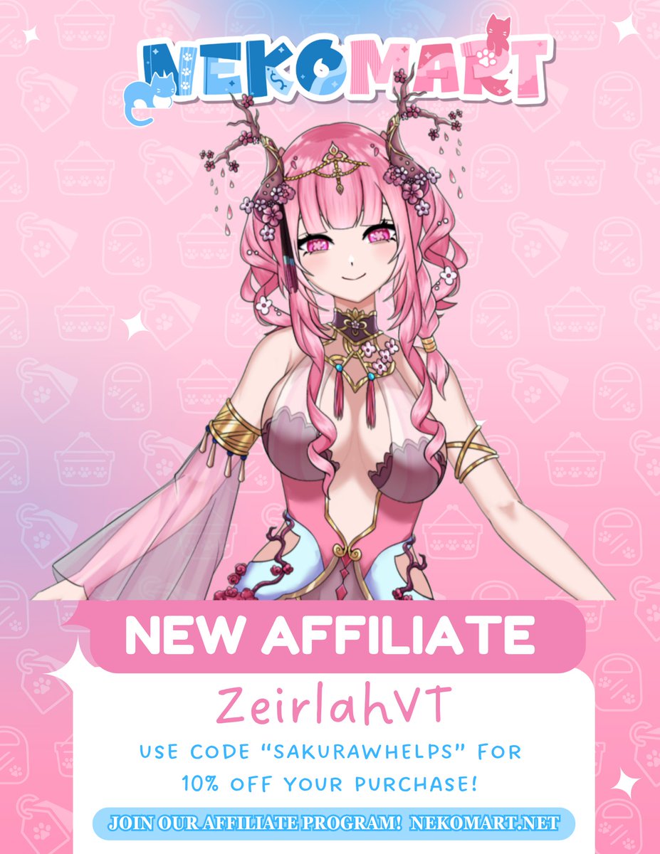Exciting news everyone!

We are an official affiliate of <a href="/NekoMartShop/">NEKOMART</a>! 

I spent a considerable amount of time discussing this opportunity with Celestia, even before NekoMart went live. And I'm thrilled to share this next step in my journey with you all. 

Be on the lookout for