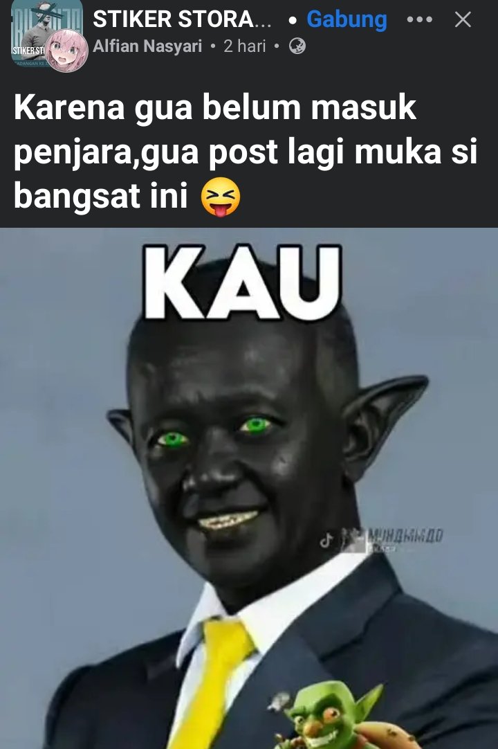 rajin² chat Gw gess , ntar malah Gw lagi yg di cyduk 🤣🤣🤭