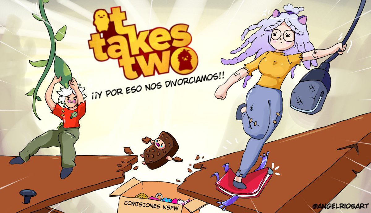 Y por eso nos divorciamos!!!

Portada para el nuevo video de Tammy!! ✨🫔
Y así empezó mi camino en esas comisiones JAJAJAJA 
<a href="/Tammy_BB_Vtuber/">Tammy_bb (Moñoñongo)|🫔</a> <a href="/lMrMandy/">BMandy</a> #artecontammy